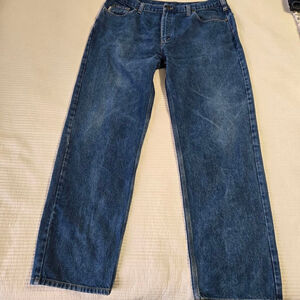 Men's Carhartt Relaxed Fit Blue Jeans Waist 42 x 34